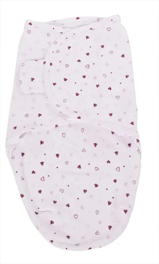 Bo Jungle Baby Wrap Lovely Hearts Small