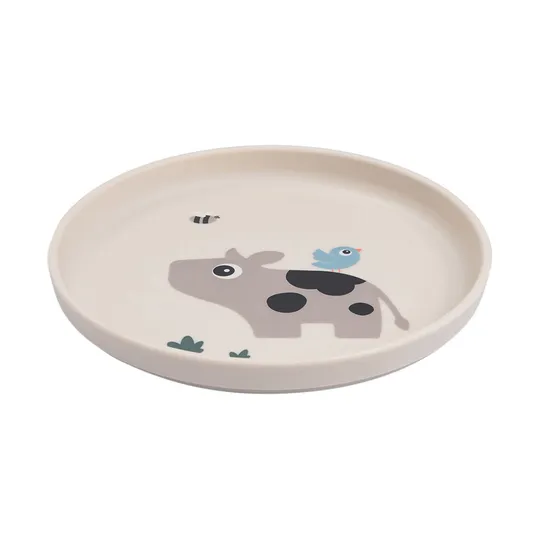 Done By Deer Bord - Rond - Silicone - 18 cm