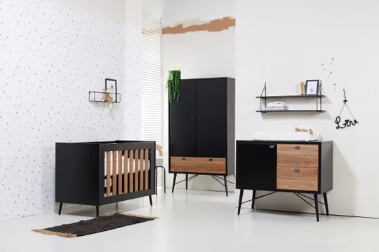 TWF Ledikant 60x120 Retro Black