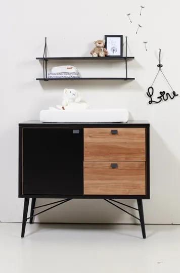 TWF Commode Retro Black