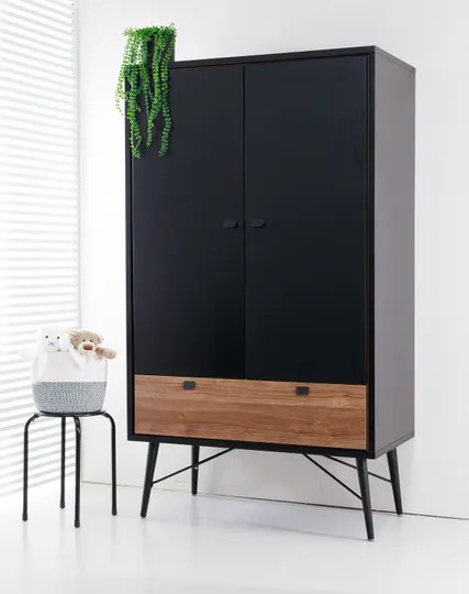 TWF Hanglegkast 2-deurs Retro Black