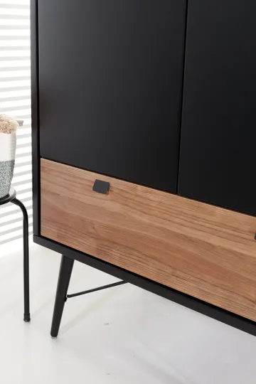 TWF Hanglegkast 2-deurs Retro Black