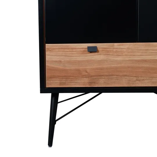 TWF Hanglegkast 2-deurs Retro Black