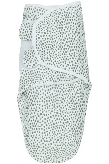 SwaddleMeyco 2-Pack Cheetah/Uni Forest Green 0-3 Maanden