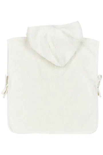 Meyco Poncho Basic Badstof Offwhite 1-3 jaar