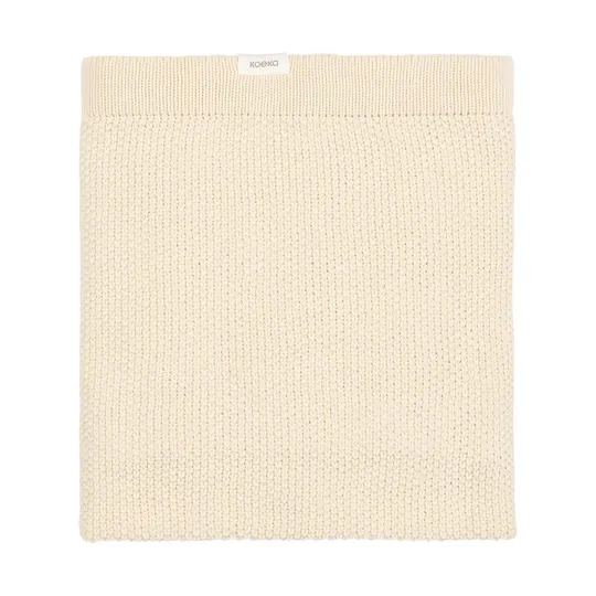 Koeka Lisbon Wiegdeken - 75 x 90 cm - Powder White