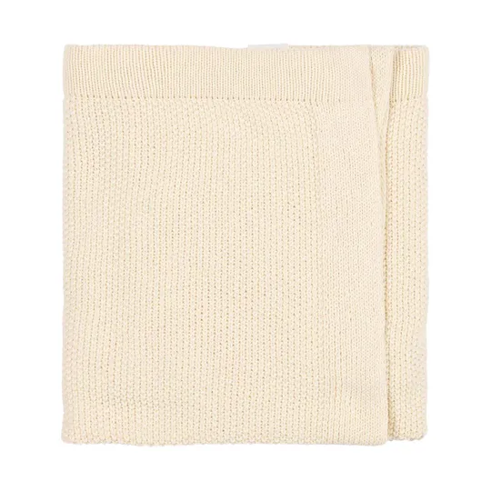 Koeka Lisbon Wiegdeken - 75 x 90 cm - Powder White