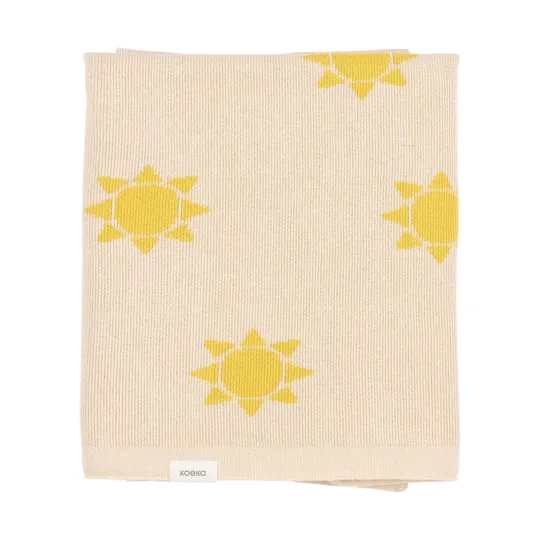 Koeka Sunny Wiegdeken - 75 x 90 cm - Milky