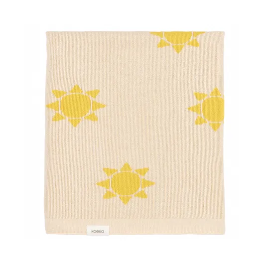 Koeka Sunny Wiegdeken - 75 x 90 cm - Milky