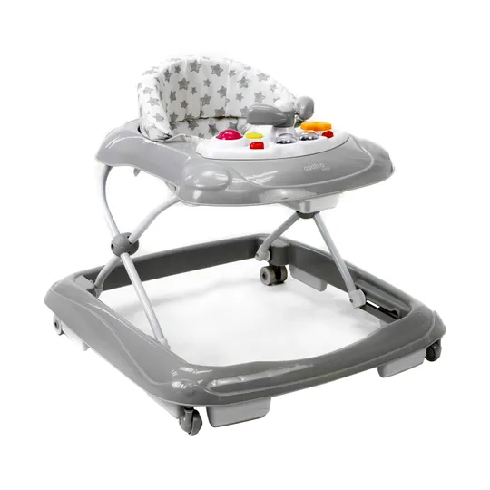 Asalvo Loopstoeltje - Baby Star - Grey