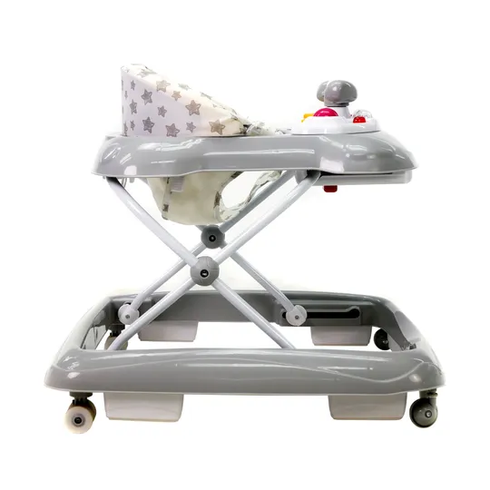 Asalvo Loopstoeltje - Baby Star - Grey