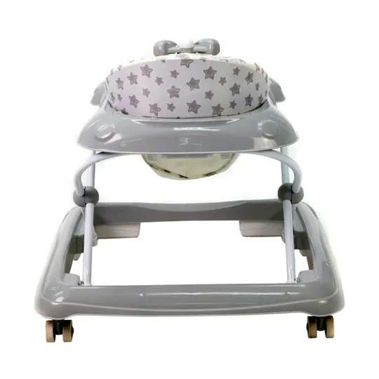 Asalvo Loopstoeltje - Baby Star - Grey