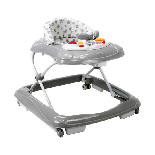 Asalvo Loopstoeltje - Baby Star - Grey