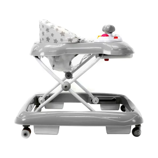 Asalvo Loopstoeltje - Baby Star - Grey