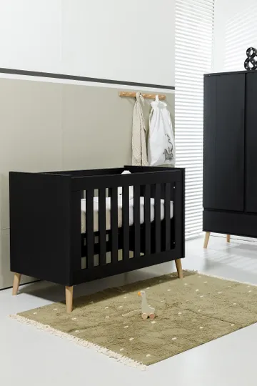 Ledikant 60 x 120 Beach Island Black