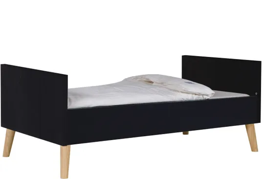 Ledikant 70 x 140 Incl. Juniorzijden Beach Island Black