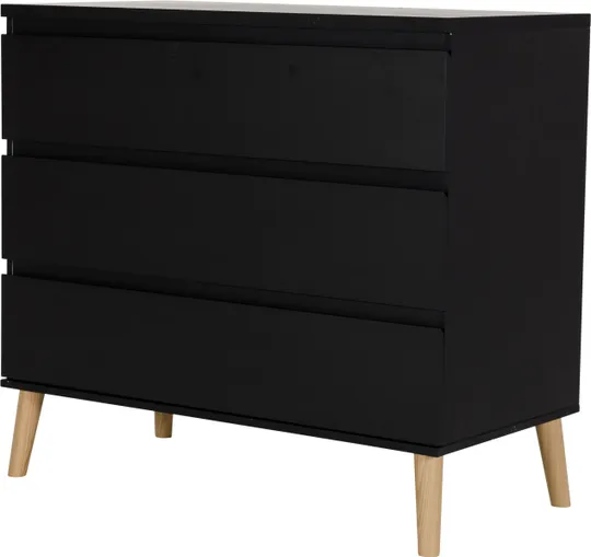 Commode 3 Laden Beach Island Black