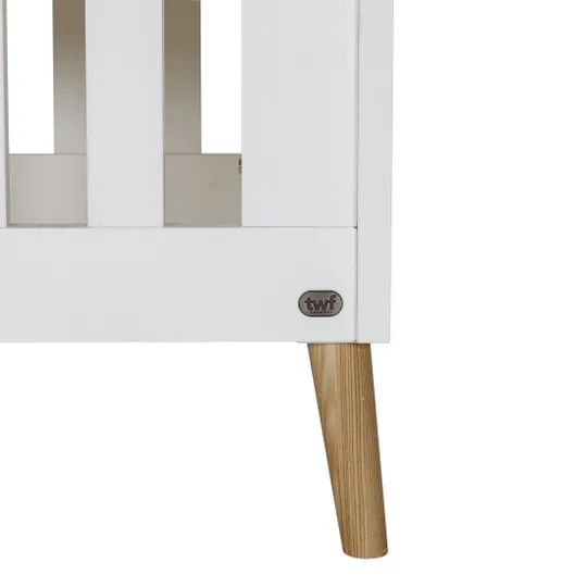 Ledikant 70 x 140 Incl. Juniorzijden Beach Island White