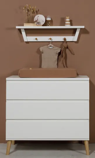 Commode 3 Laden Beach Island White
