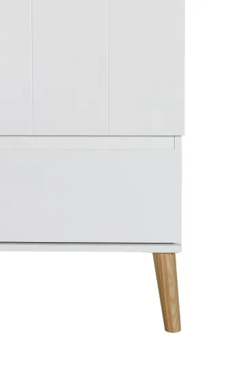 Hanglegkast 2 Deuren/1 Lade Beach Island White