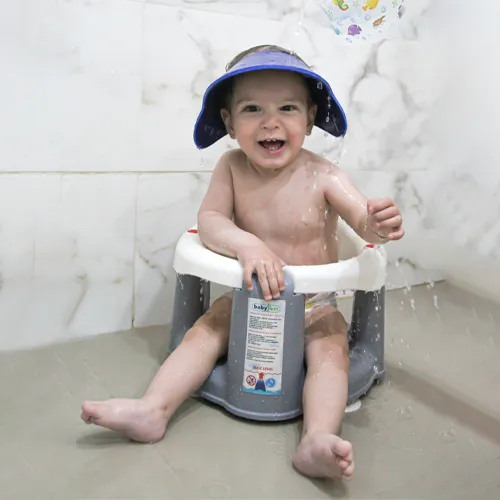 Babyjem Badzitje Met Zuignap Wit