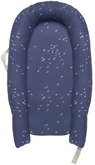Voksi Babynest Premium Mesh Poppy Blue Flying