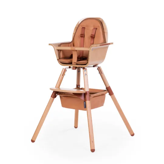 Childhome Evolu/Evowood Mandje Lederlook
