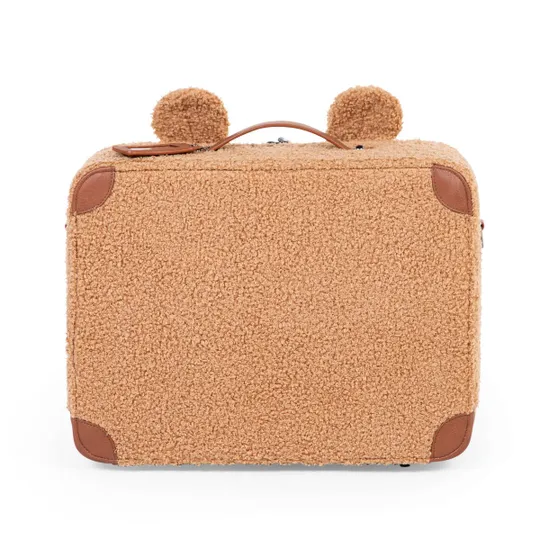Childhome Mini Traveller Kinderkoffer Teddy Brown