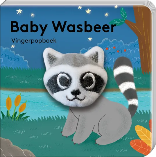Imagebooks Vingerpopboekje Baby Wasbeer