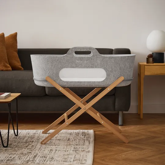 Snuz SnüzBaskit Moses Basket + Stand Set
