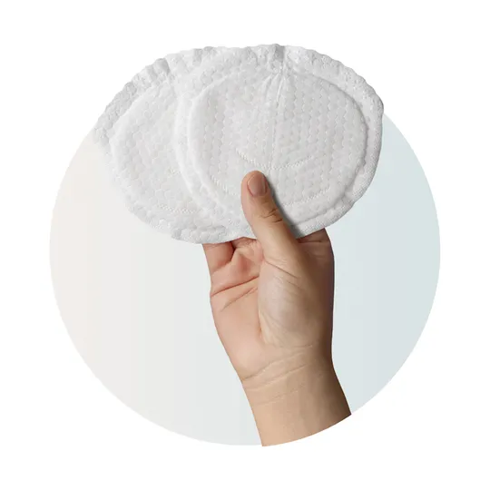 Carriwell Disposable Zoogcompressen - 50 Stuks - Bamboe