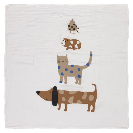 Lässig Heavenly Soft Swaddle L Little Mateys 80 x 80 cm 3-Pack