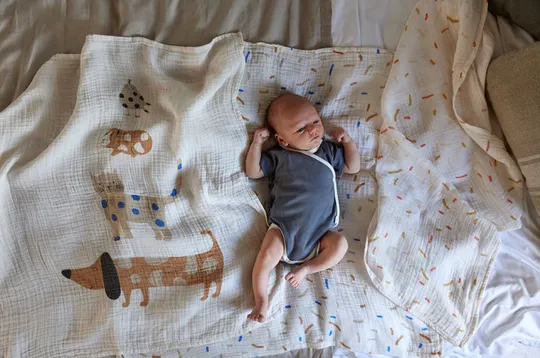 Lässig Heavenly Soft Swaddle L Little Mateys 80 x 80 cm 3-Pack