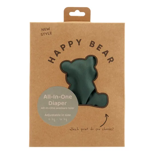 HappyBear Luier All-In One Olive