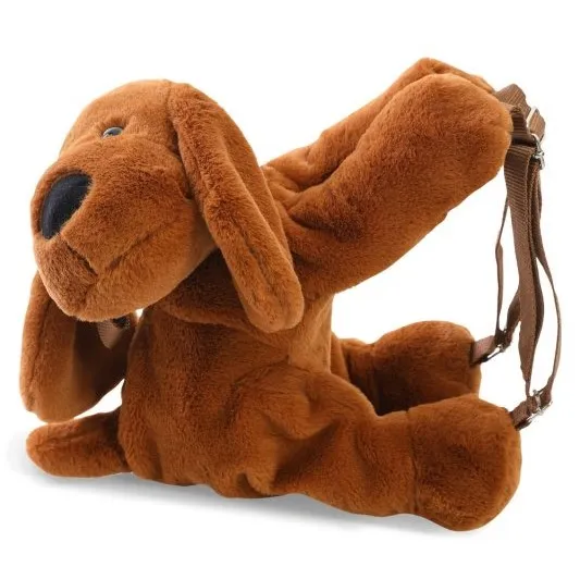 Babyjem Kinderrugzak Pluche Hond Lichtbruin