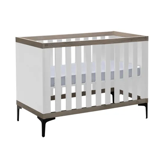 Interbaby Ledikant 60 x 120 Strips Wit