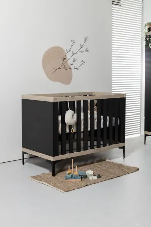 Interbaby Babykamer Strips Zwart