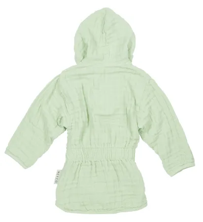 Meyco Badjas Hydrofiel Pre-Washed Uni Soft Green mt.86/92 86-92