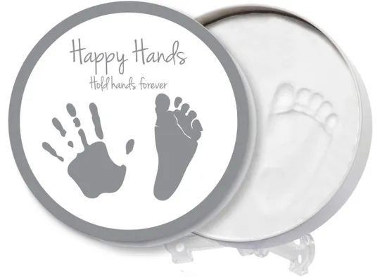 Happy Hands 2D Round Shape Tin