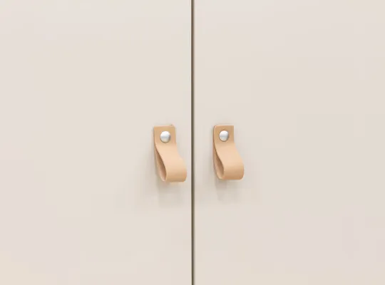 Bopita Hanglegkast 3-Deuren Lines Dune / Naturel