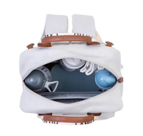 Childhome Verzorgingsrugzak Family Club Signature Ecru