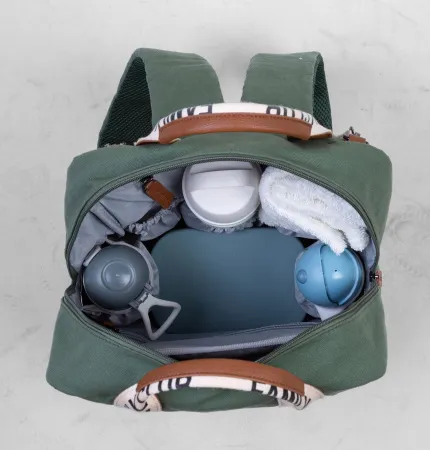 Childhome Verzorgingsrugzak Family Club Signature Groen