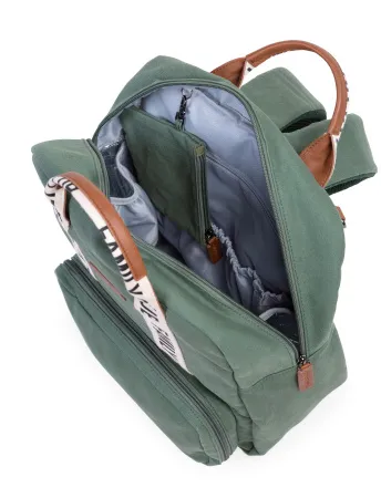 Childhome Verzorgingsrugzak Family Club Signature Groen