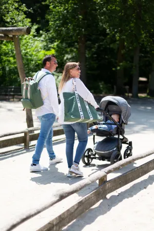 Childhome Verzorgingsrugzak Family Club Signature Groen