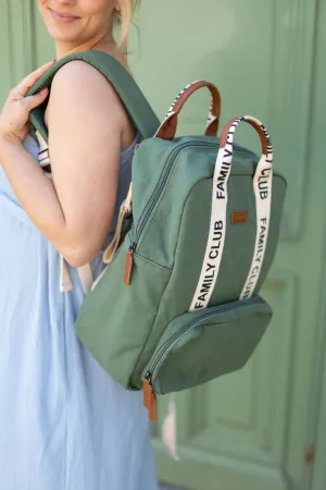 Childhome Verzorgingsrugzak Family Club Signature Groen