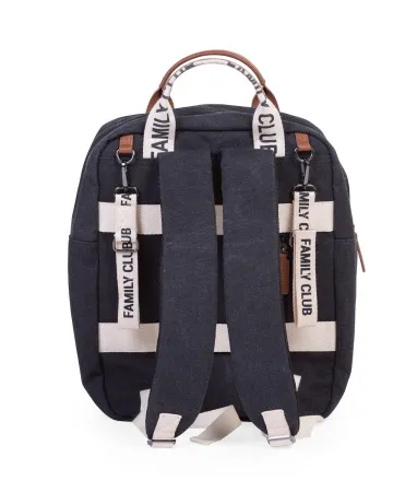 Childhome Verzorgingsrugzak Family Club Signature Zwart