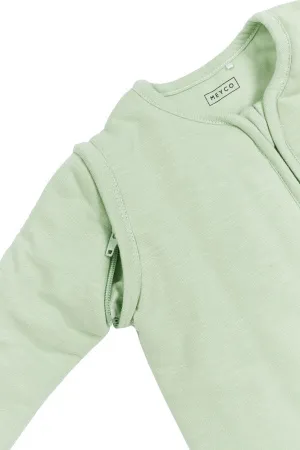 Meyco Slaapzak Winter Slub Soft Green