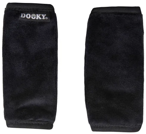 Dooky Seatbelt Pads Black 2 stuks