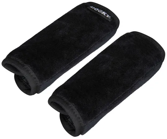 Dooky Seatbelt Pads Black 2 stuks