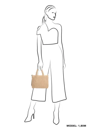 Beagles Handtas Crème